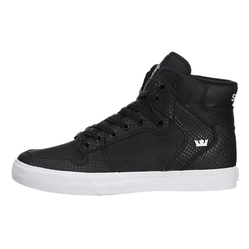 Buty Supra VAIDER - Sneakersy Wysokie Męskie - Czarne (CHKU-25304)